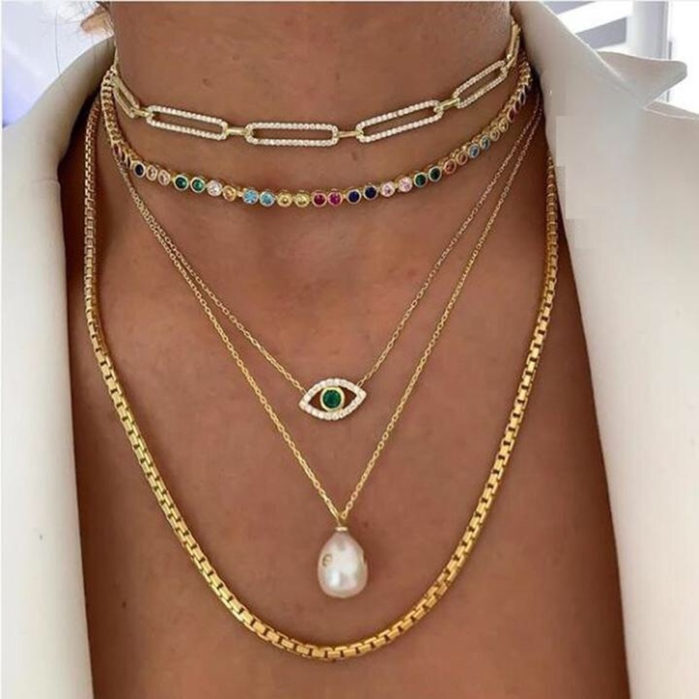 LINK CHAIN CHOKER